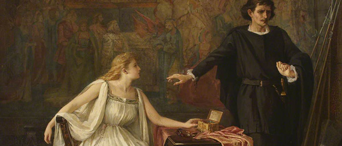 Hamlet and Ophelia